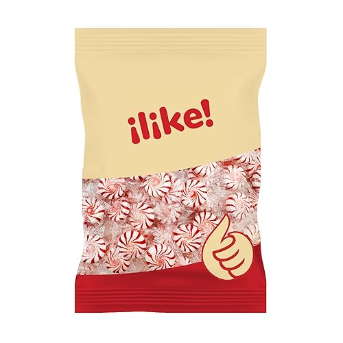 Miniatura 2 de Peppermint Pinwheel Starlight Mints Hard Candy, envueltos individualmente, paquete de 1.5 libras (alrededor de 140 piezas)