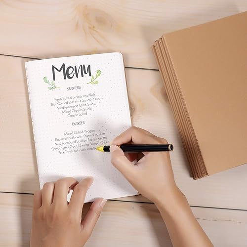 Miniatura 5 de 12 Pack Dot Grid Notebook Journals Bulk with Thick Dotted Grid Paper, 60 Pages, 8.3x5.5 inch, A5 Size, Diary Writing Subject Notebooks Planner for