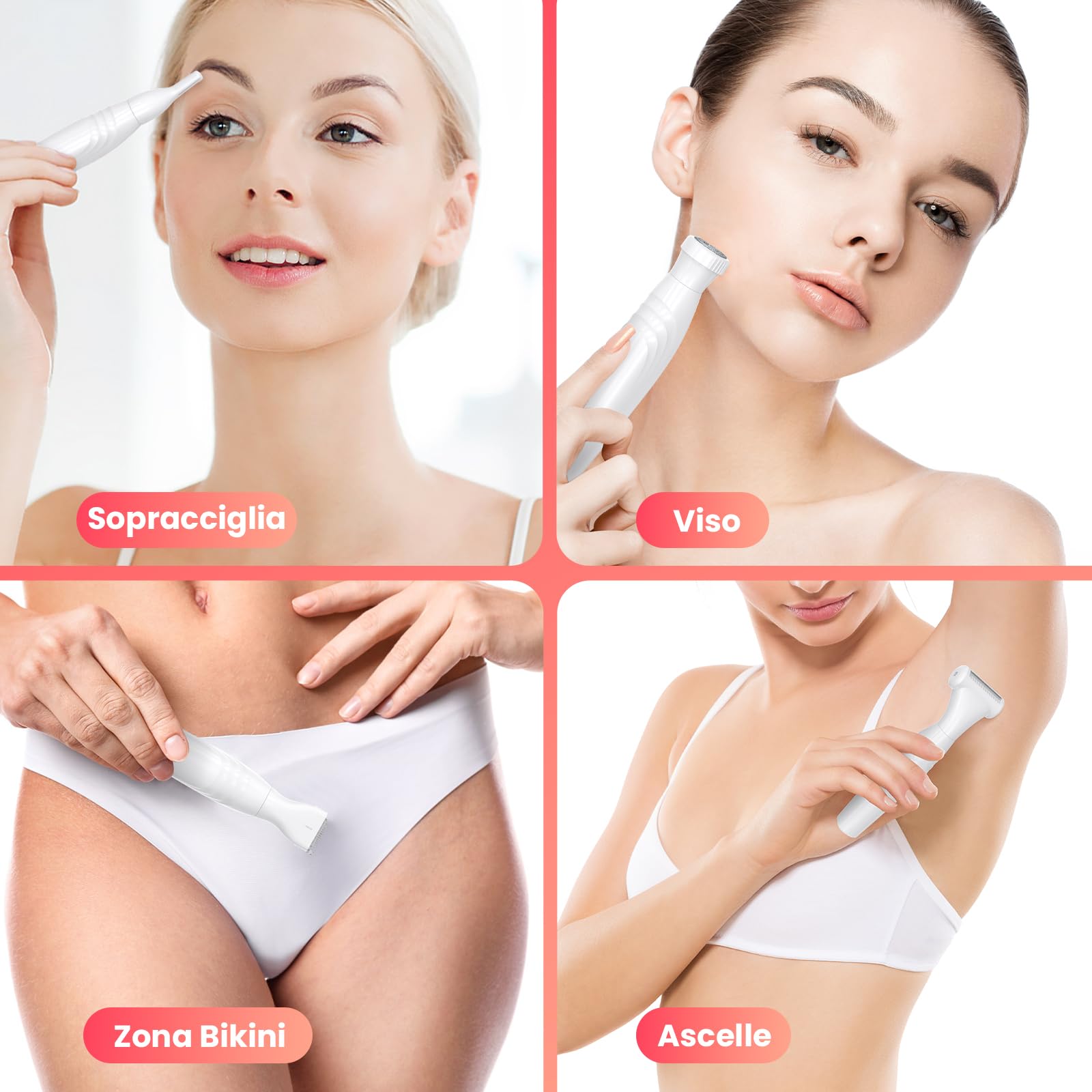 MAXGROOM 4-in-1 Körperhaartrimmer Bikini Trimmer