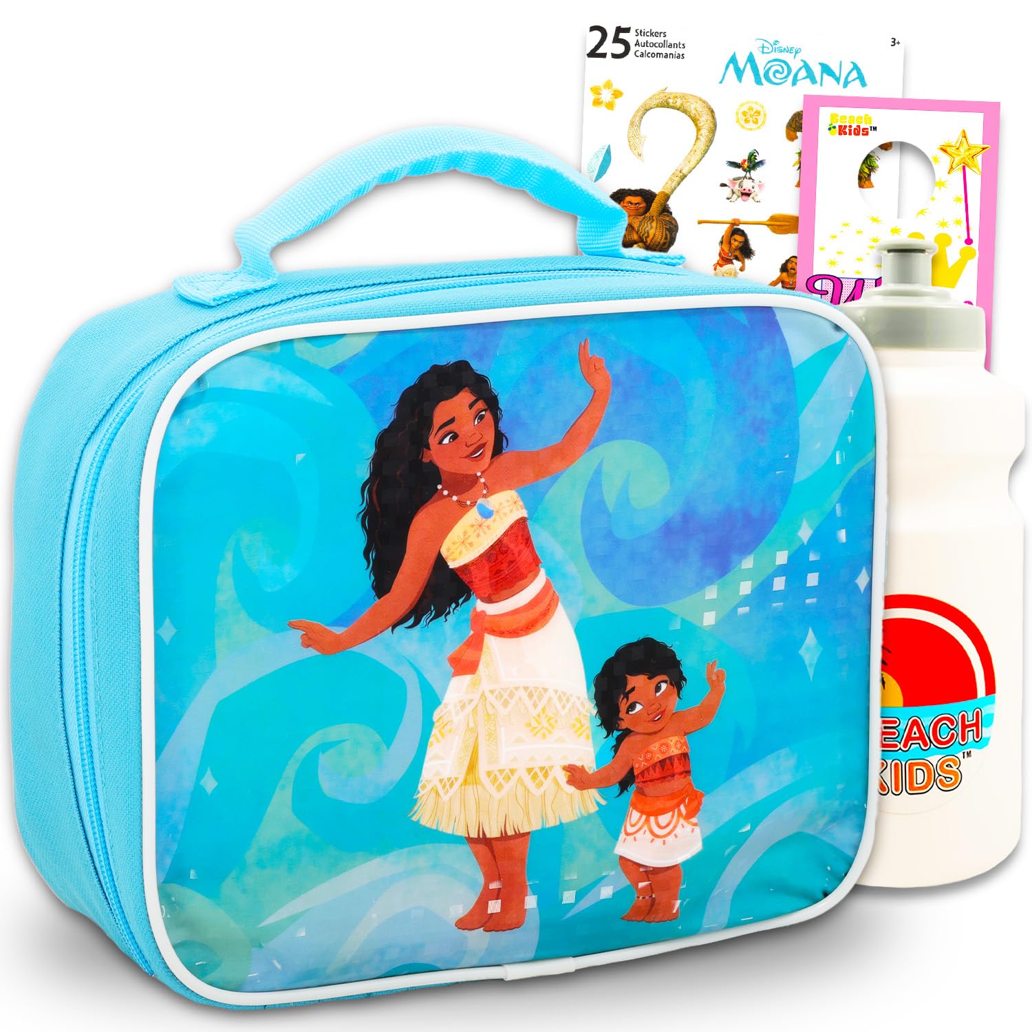Amazon.com: Disney Moana Lunch Box for Girls Set - Bundle with