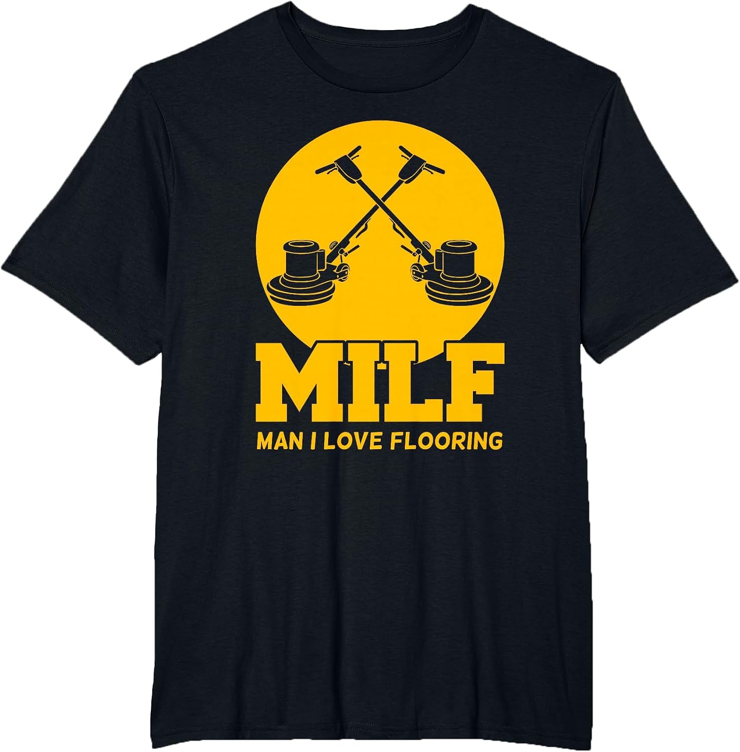 Adult Humor Floor Cleaning Apparel | Floor Cleaning T-Shirt image 3