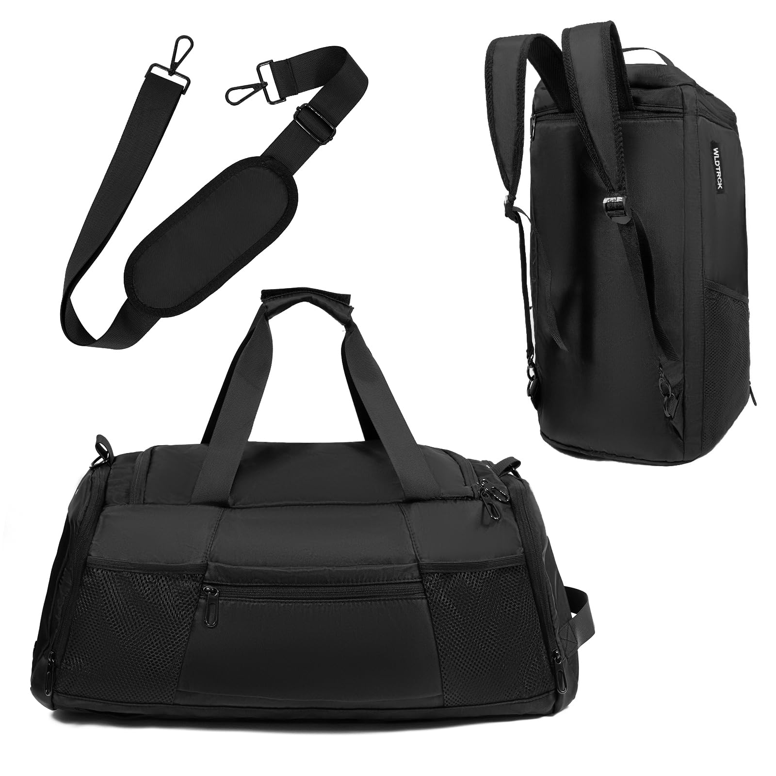 Amazon | WLDTRCK ボストンバッグ 40L 4WAY リュック大容量 防水