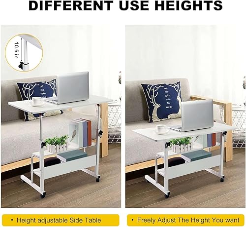 Miniatura 32 de Escritorio esquinero para espacio pequeño, escritorio móvil para computadora, oficina en casa, escritorio de estudio, escritorio portátil para Negro