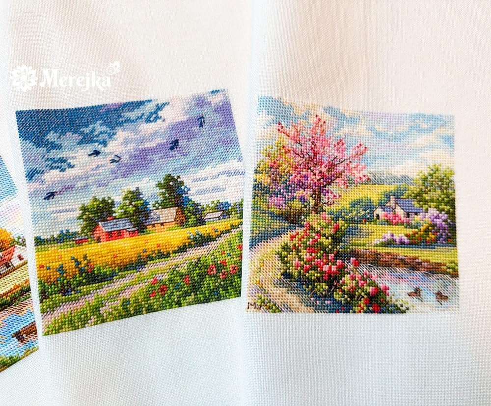 Summer Cross Stitch Kit by Merejka