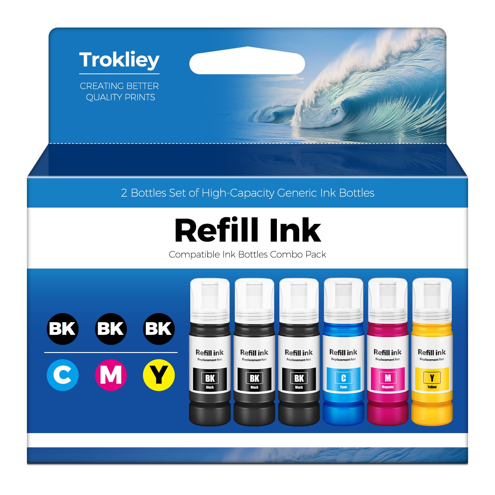 522 Ink Refill Bottles ET-2800 ET-2400 ET-4800 ET-2803 ET 2800 ET 4800 for 522 Ink Bottles Ink 522 Compatible for ET2800 ET 2400 ET4800 ET2400 ET 2803 ET2803 ET-2720 ET-4700 ET-4810 ET-2840 Printer