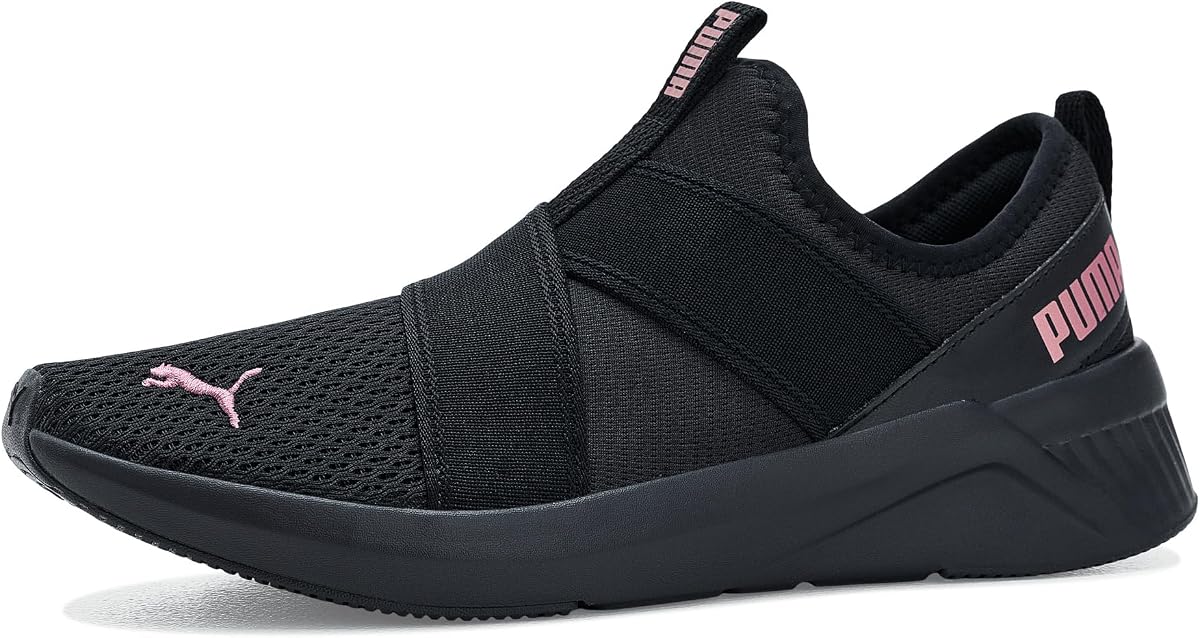 PUMA Womens Softride Harli Slip Hybrid Skins Slip On Sneakers Shoes Casual - Off White