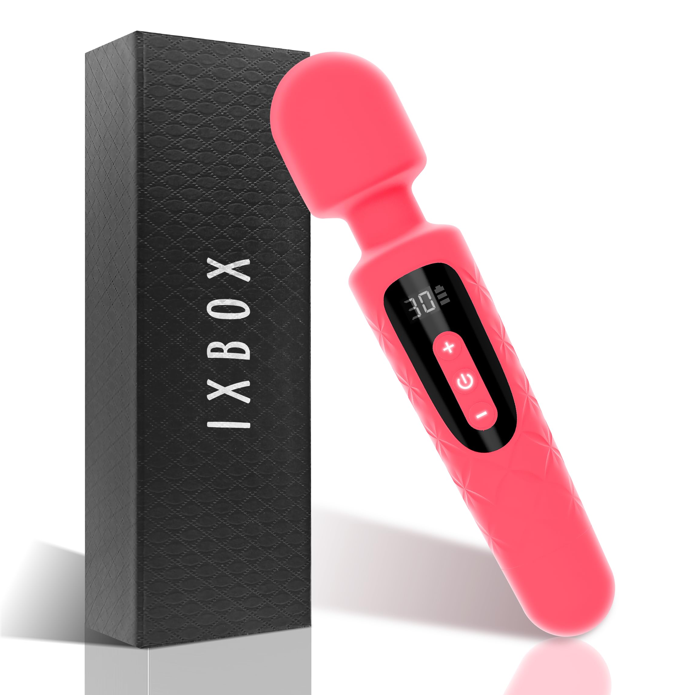 Adult Sex Toys Dildo for Women Clitoral G-spot Vibrator with 30 Powerful Vibration Modes Wand Massager with Display