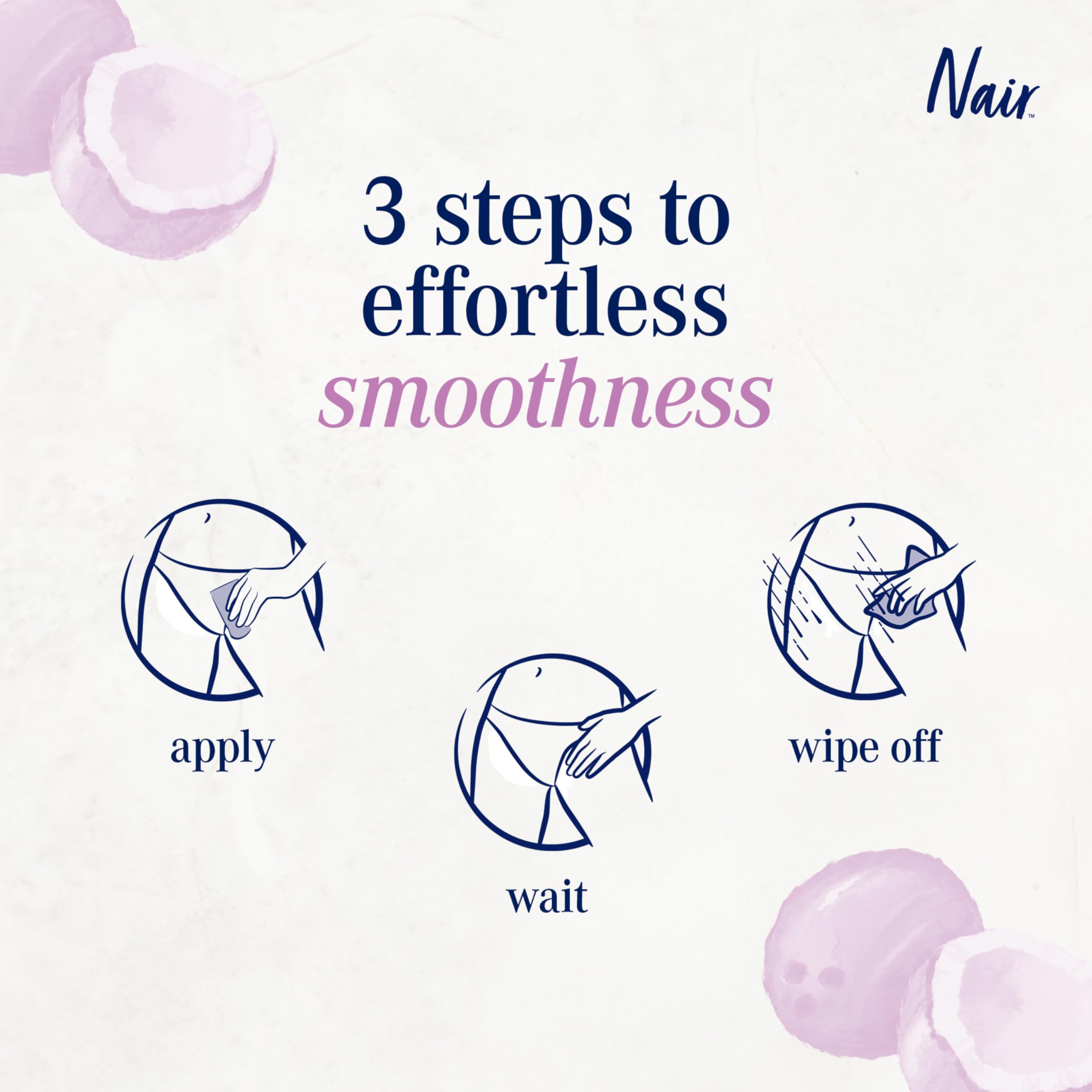 Nair Sensitive Hair Removal Cream - Smooth & Glide -4 Nair Sensitive Hair Removal Cream - Smooth & Glide -4