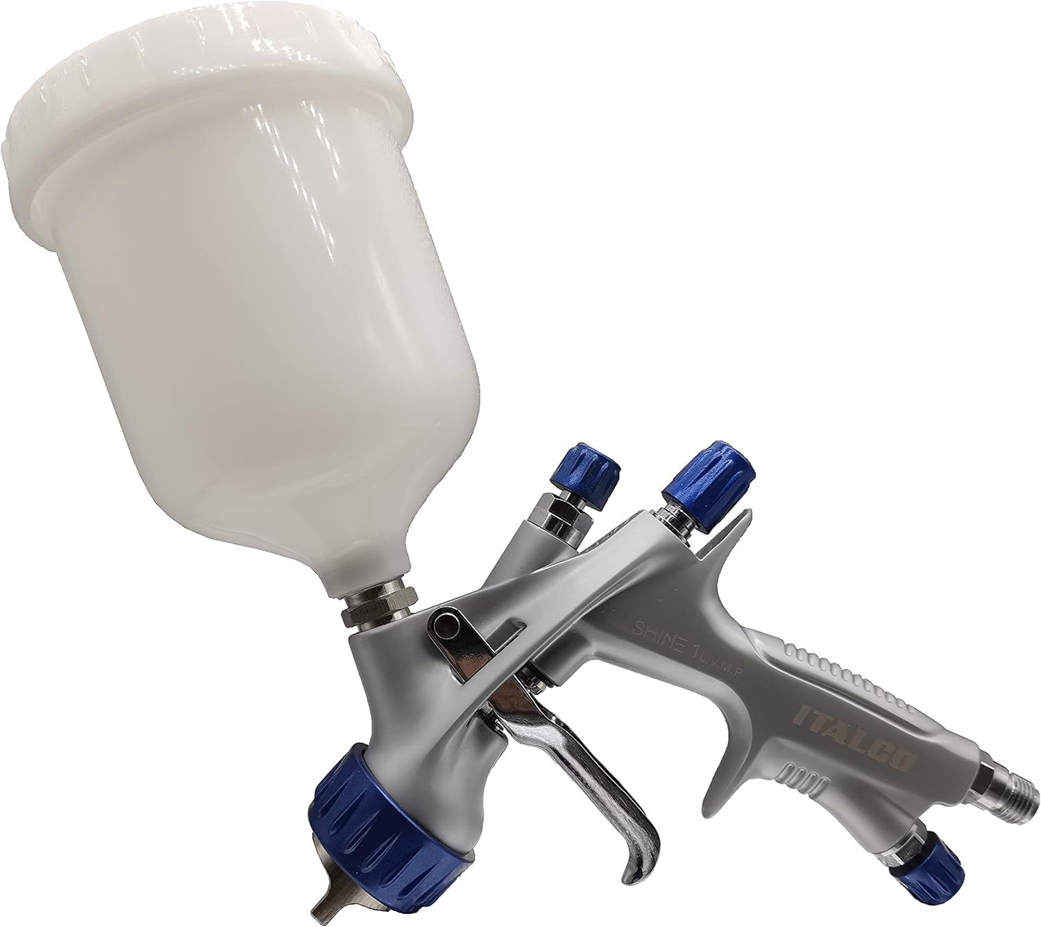 ITALCO Shine 1 L.V.M.P Spray Gun 1.3 tip 600ml Cup Feed Spray Gun USA Brand