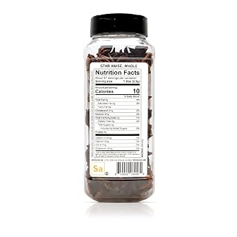Spiceology Whole Star Anise Sweet, Warm & Licorice-Like Flavor Perfect for Baking, Broths, Braises, Spice Blends & Cocktails Freshly Packed & Chef-Approved 5 oz
