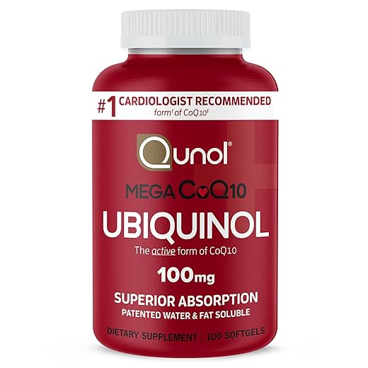 Ubiquinol CoQ10 100mg Softgels — Superior Absorption
