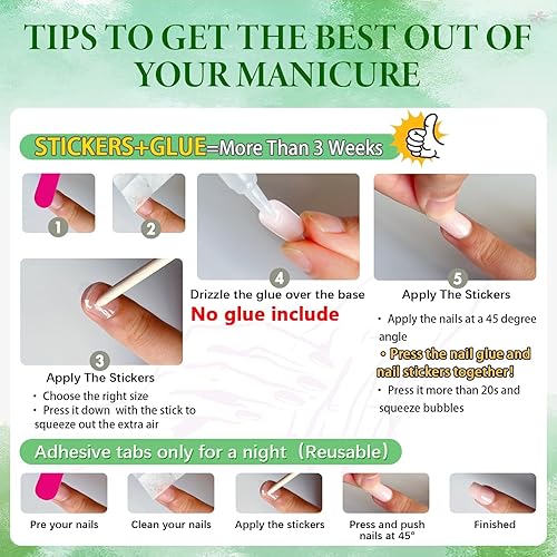 Miniatura 6 de KQueenest Dark Red Press on Nails Short Medium Square, Burgundy Glue on Nails for Women, Solid Gel Dark Fake Nails Short, Reusable Coffin Acrylic