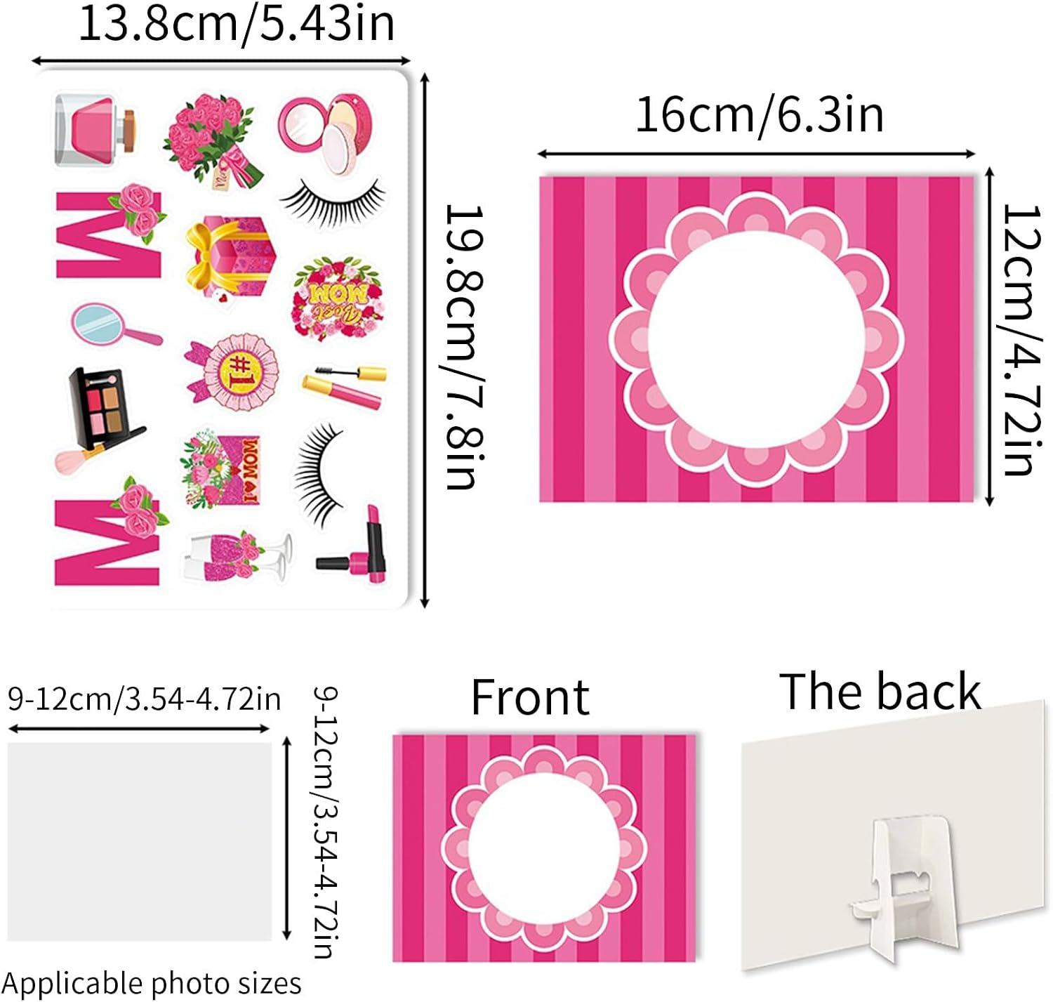 Family Photo Frame Mother's Day Photo Frame Crafts Kit