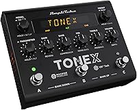 Vista 1 de IK Multimedia Pedal Tonex pedal estéreo de guitarra multiefectos y bajo con 150 preajustes, 15 PrePost FX, sintonizador, Tap Tempo, salida