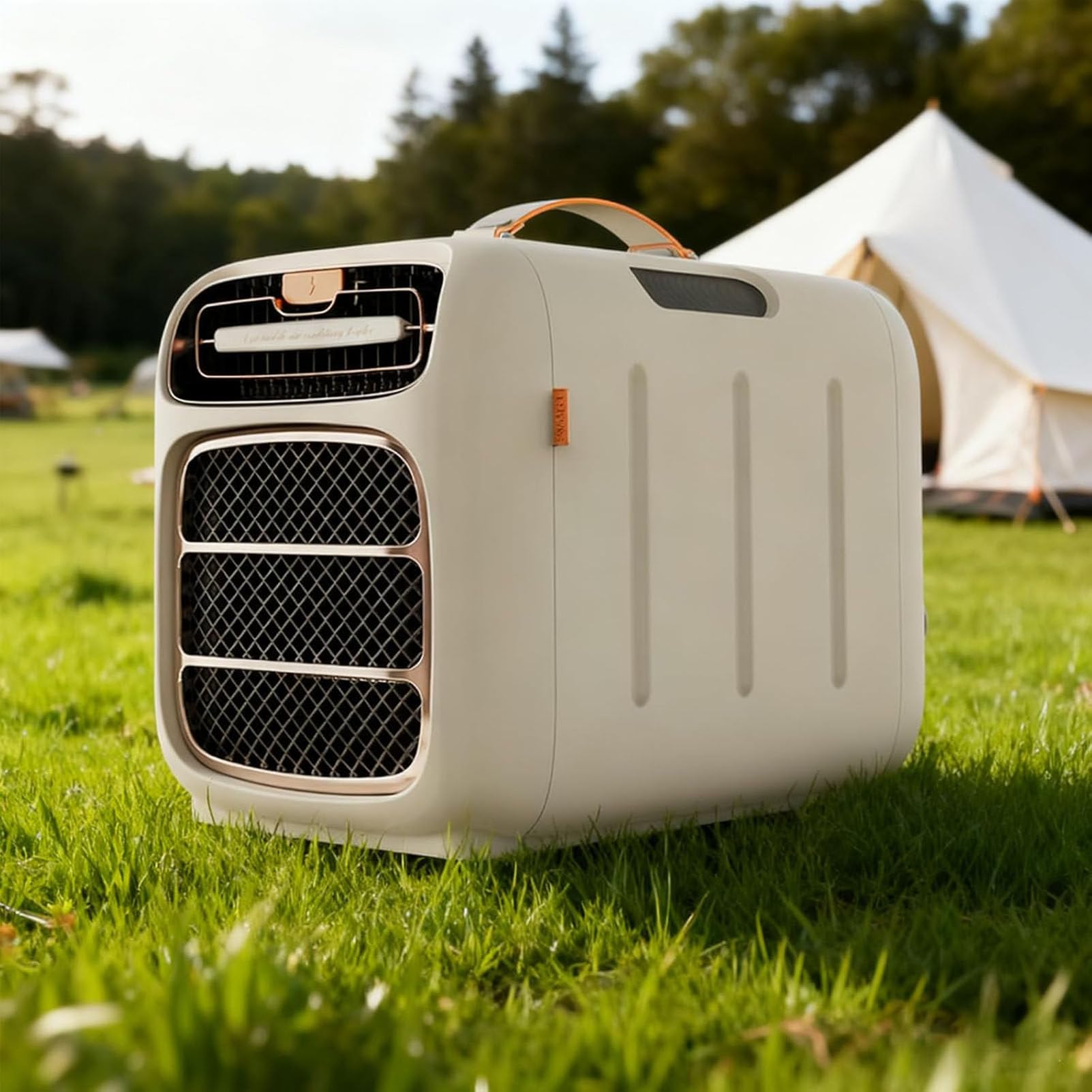 5000 BTU Portable Tent Air Conditioner, 3 Wind Speeds Cooling+Heating+Music
