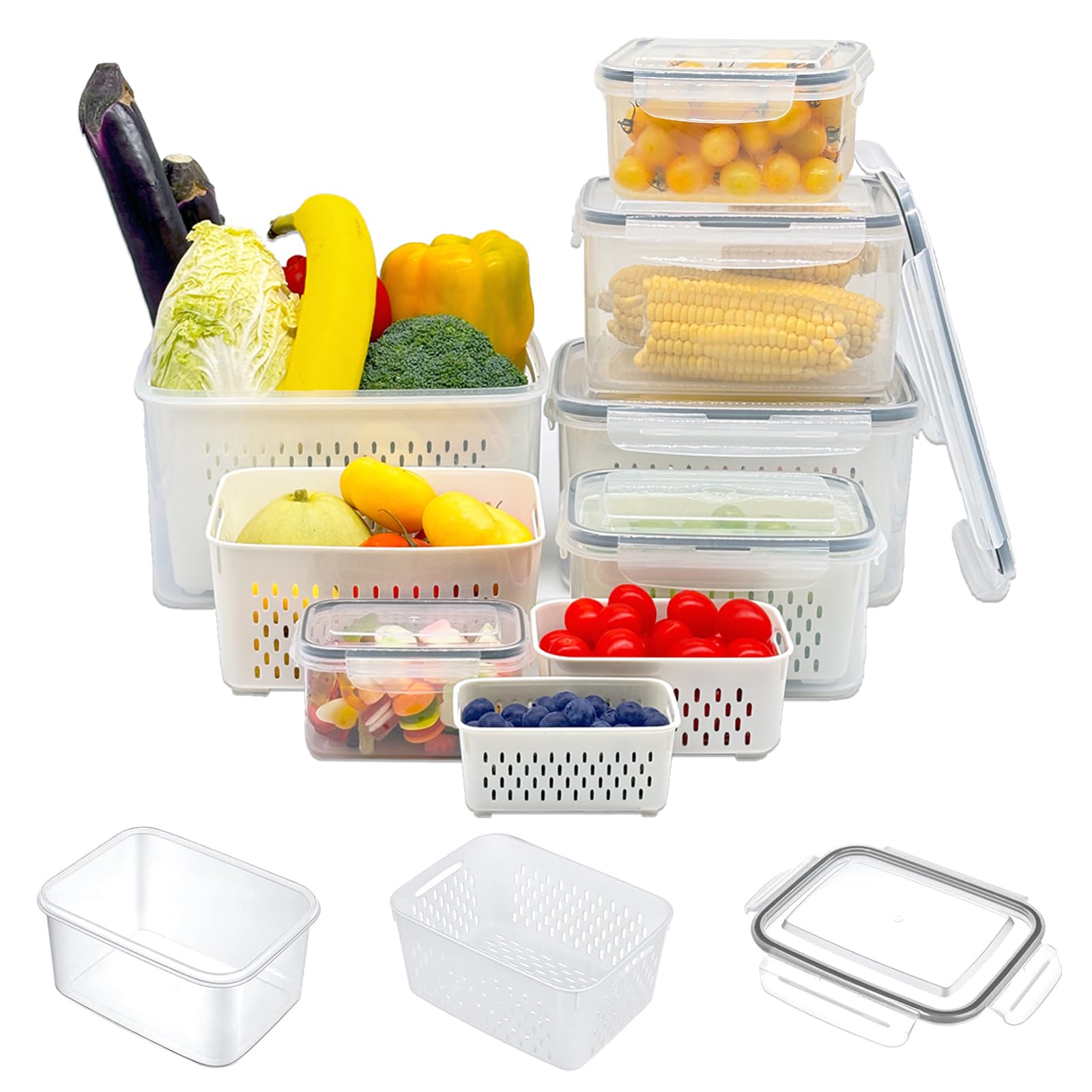Fruit Storage Containers for Fridge