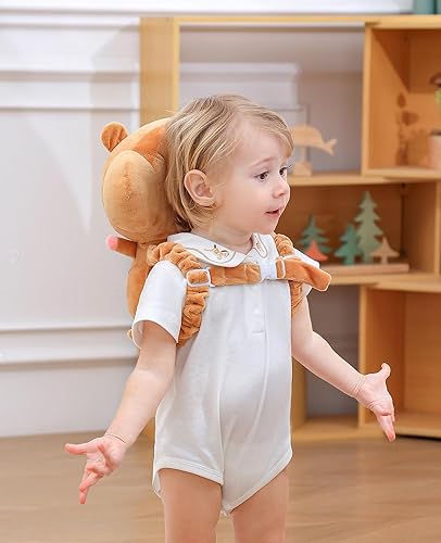 Miniatura 7 de JunNeng Baby Walker Head Protector Mochila Wear,Almohadilla de seguridad de protección de cabeza para niños pequeños,Sello azul