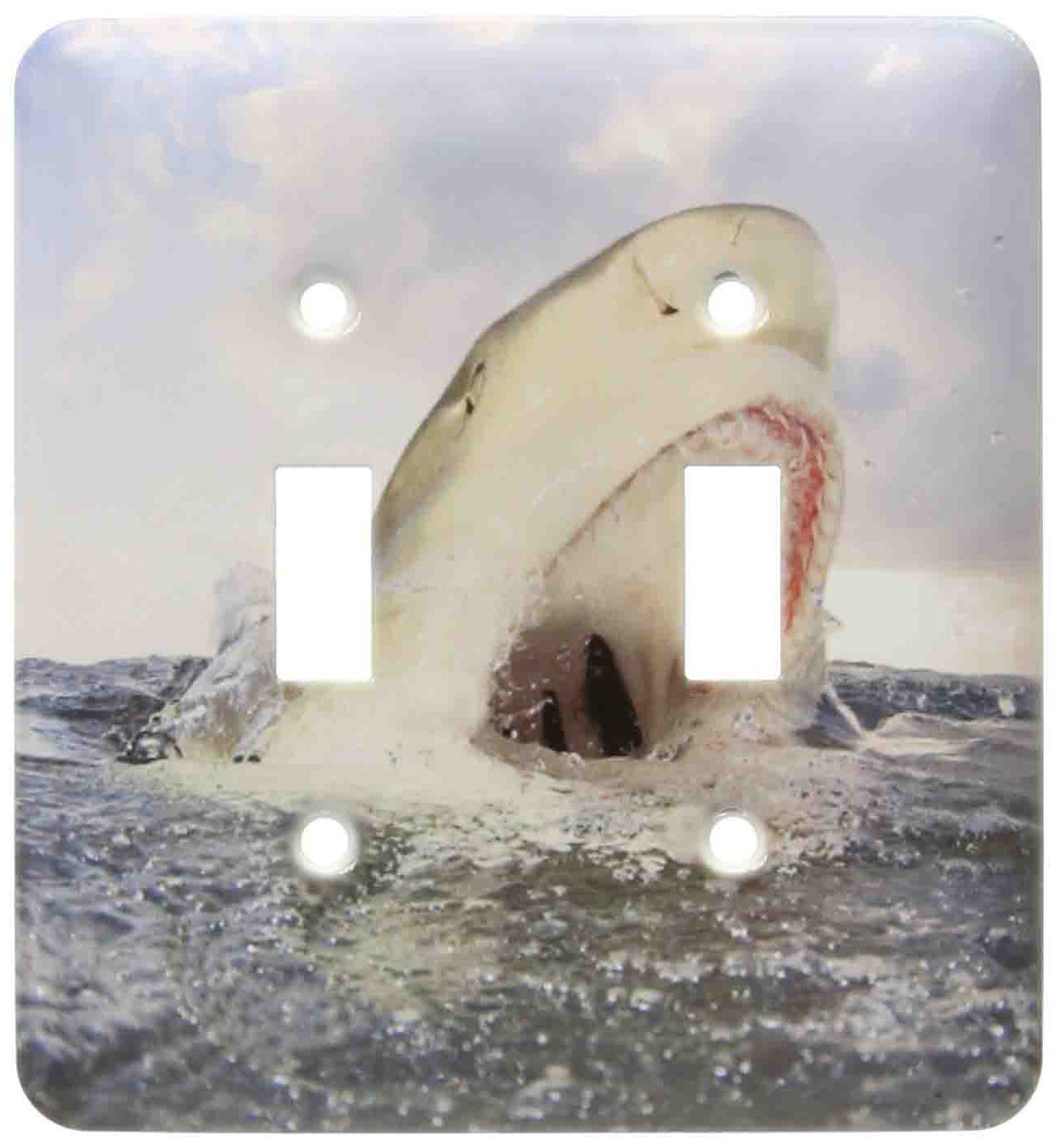 Interrupteur à baïonnette requin des Bahamas 3dRose pour sublimer votre salon style bord de mer