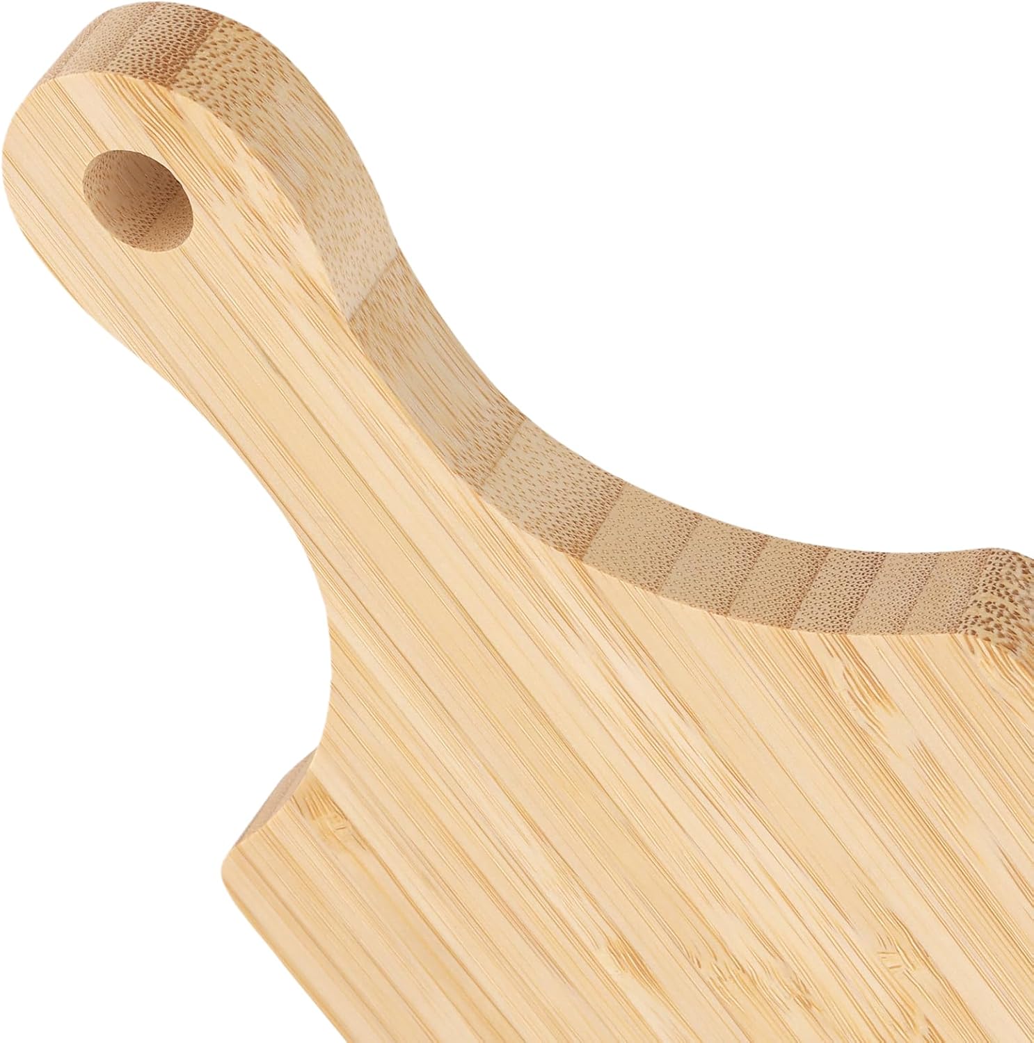 SHEUTSAN 20 Pcs Wooden Cutting Board, 11 x 5 inches, Chopping Board with Handle, for Kitchen