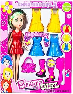Fashion Girl - Dress Up Beauty Girl - 4 dresses and accessories