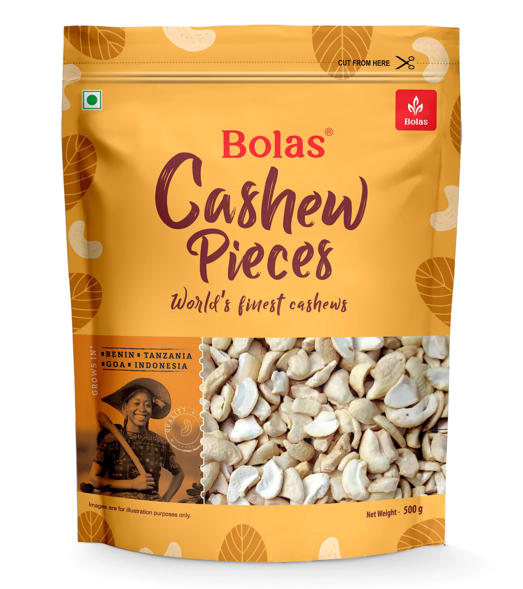 Bolas Cashew Pieces 500g | Broken Kaju (4 Piece) | Ideal for Cooking, Pastes & Sweets | Rich in Protein & Magnesium | Nuts & Dry Fruits-image-29