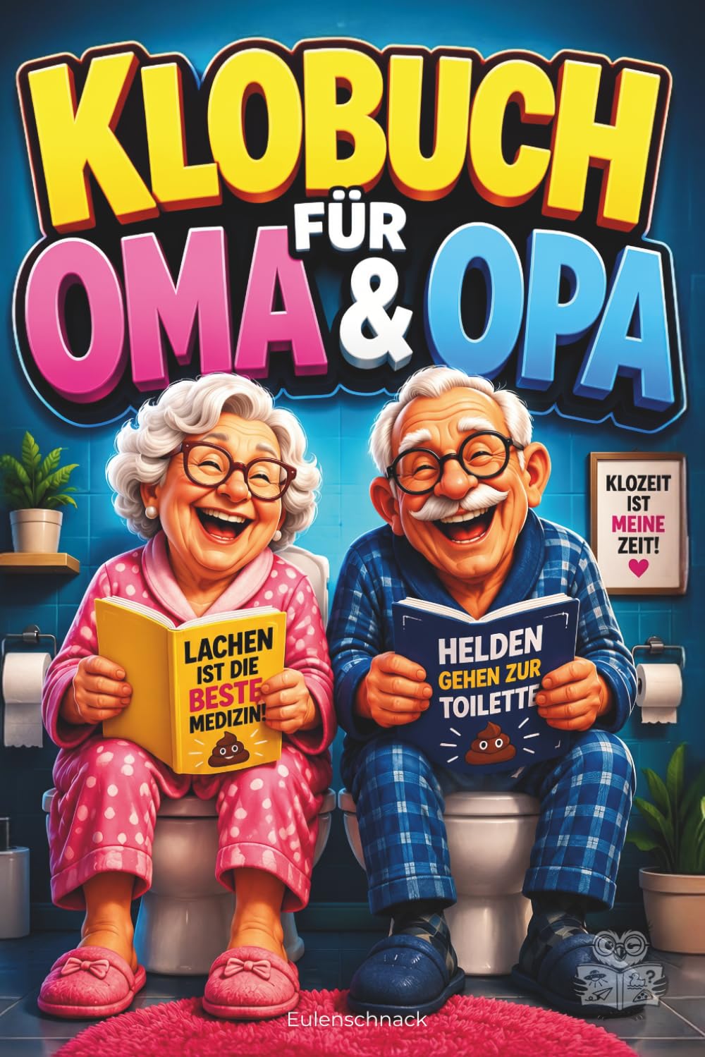 Klobuch für Oma & Opa: Der perfekte Begleiter, wenn Oma und Opa mal "kurz für kleine Großeltern" müssen.