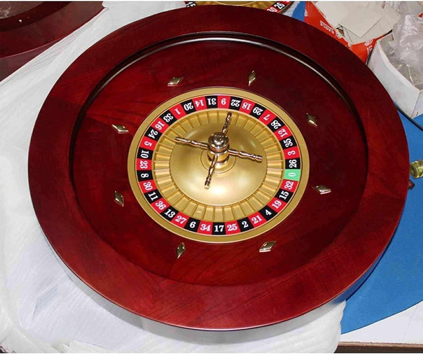 Rueda De Ruleta Europea Profesional De 20 Pulgadas, Juegos De Mesa De Ocio con Tocadiscos, Perfecta For Una Noche De Juegos En Casa O Una Fiesta En Un Club
