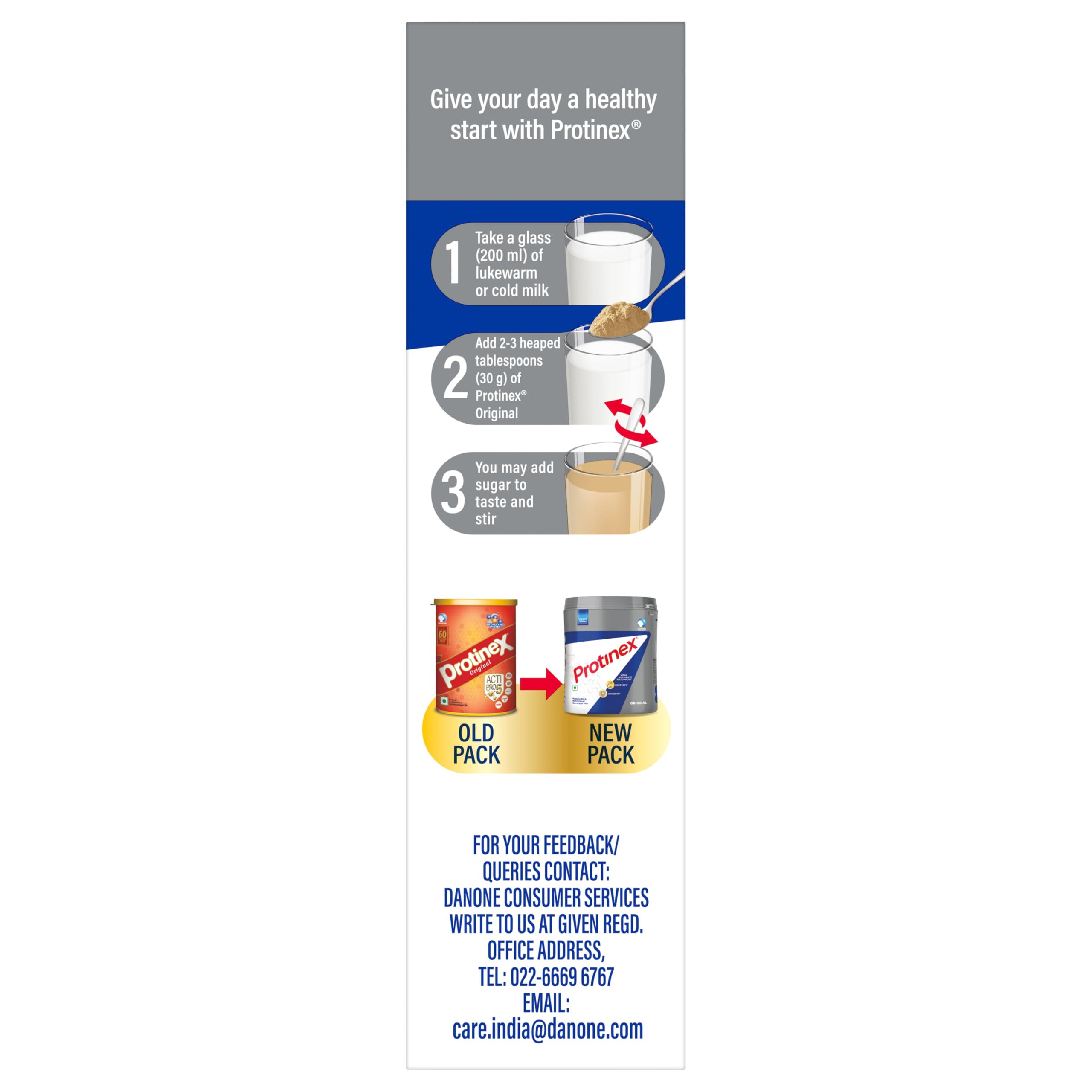 Protinex Nutritional Protein Rich Mix For Adults - (Original, 200 Gms, BIB) with Vital Nutrients to Support faster absorption & Immunity 2