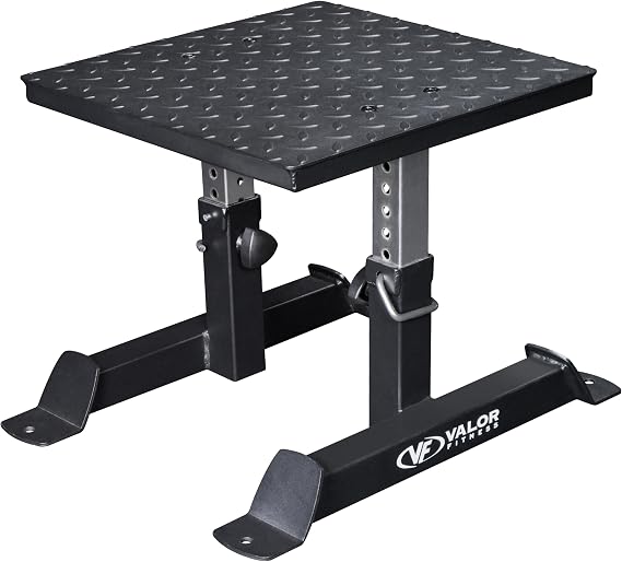 Valor Fitness Squat Box - Box Squats Increase Endurance - Adjustable Assist - 6 Positions from 11 to 16 - Max 750 lbs - Strength Training Equipment