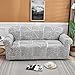 Treillis élastique Extensible en Forme de L Housse de canapé décor de Salon Coin Combinaison Couverture de Meubles A24 2 Places