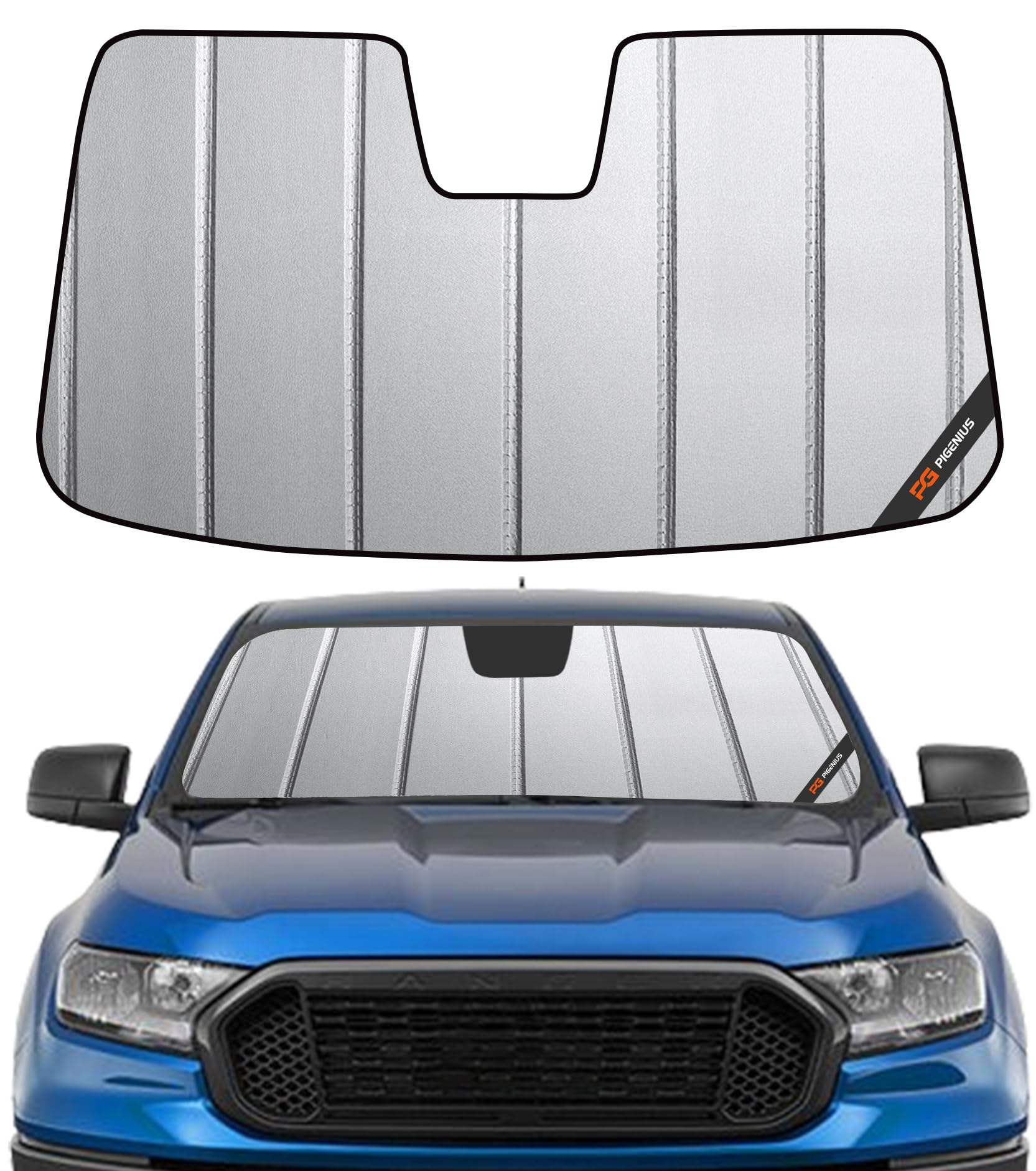 Amazon.com: Pigenius Windshield Sunshade for Ford Ranger 2019-2023