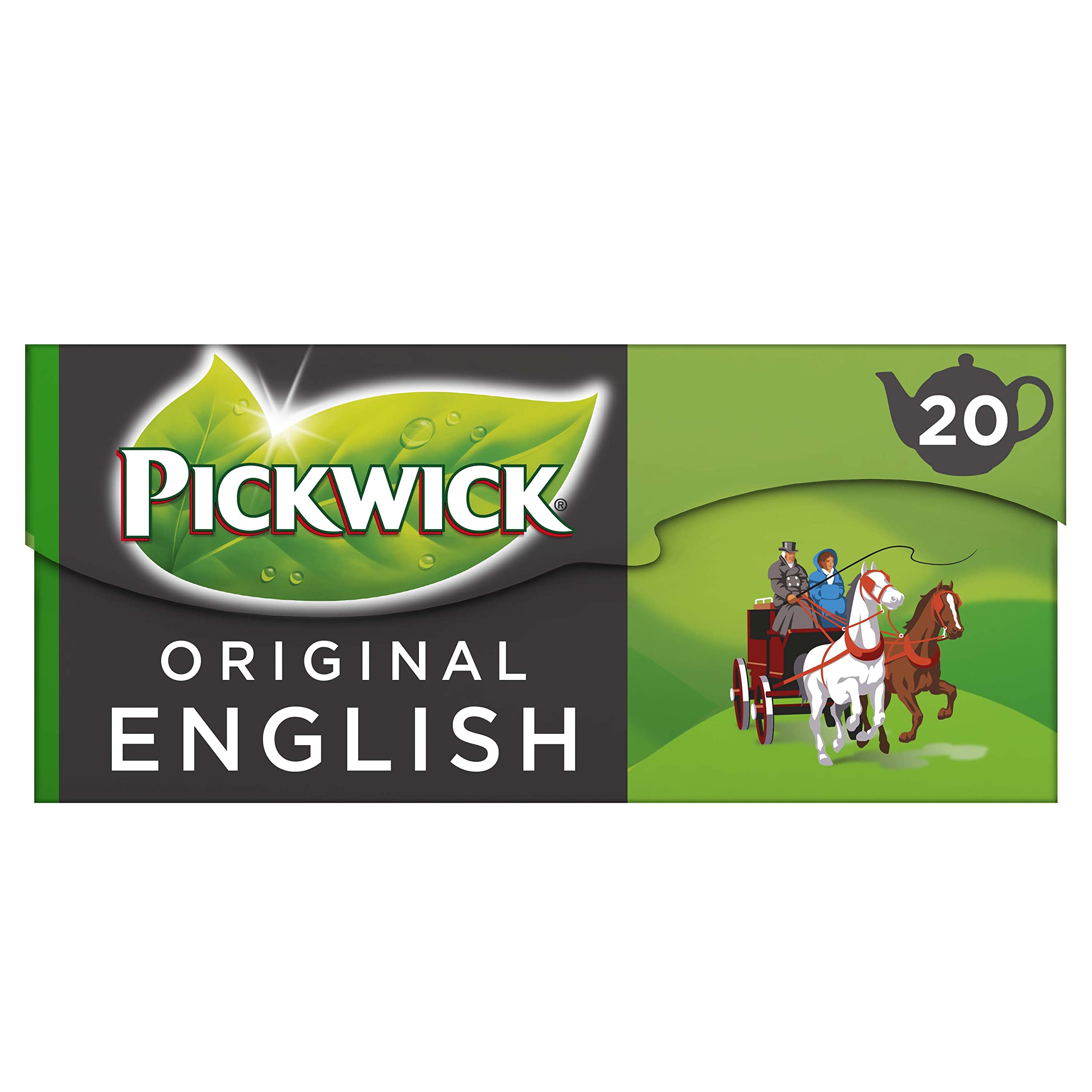 Pickwick Tea | Mezcla De Inglés | Pickwick Tea Bags | Pickwick Dutch Tea | 24 Pack | 1920 Gramo Total