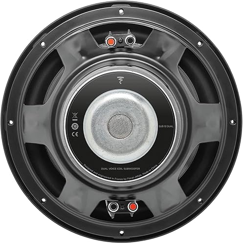 Miniatura 3 de Focal SUB 12 Subwoofer dual de 12", doble 4-ohmios 300W RMS - 600 W MAX