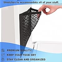 Vista 5 de NATIKON Bolsa de red de almacenamiento más fresca de nailon de alta capacidad para enfriadores, 2