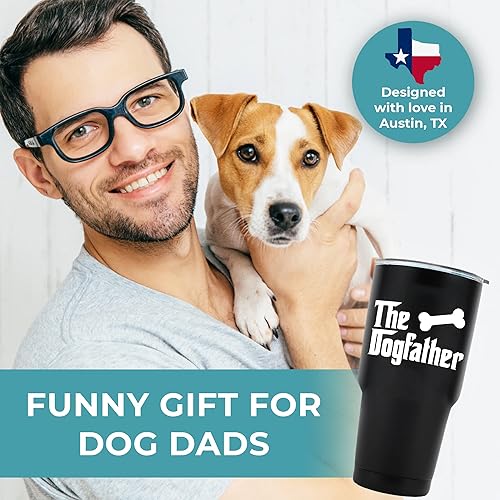 Miniatura 3 de KEDRIAN Vaso Golden Retriever de 30 onzas, ideas de regalo Golden Retriever, regalos Golden Retriever para mujeres y hombres, taza Golden Retriever