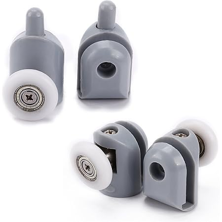 Kit 8 Rulli Per Porta Doccia - Rotelline Cuscinetti 19mm Per Vetro 5mm - Foto 3