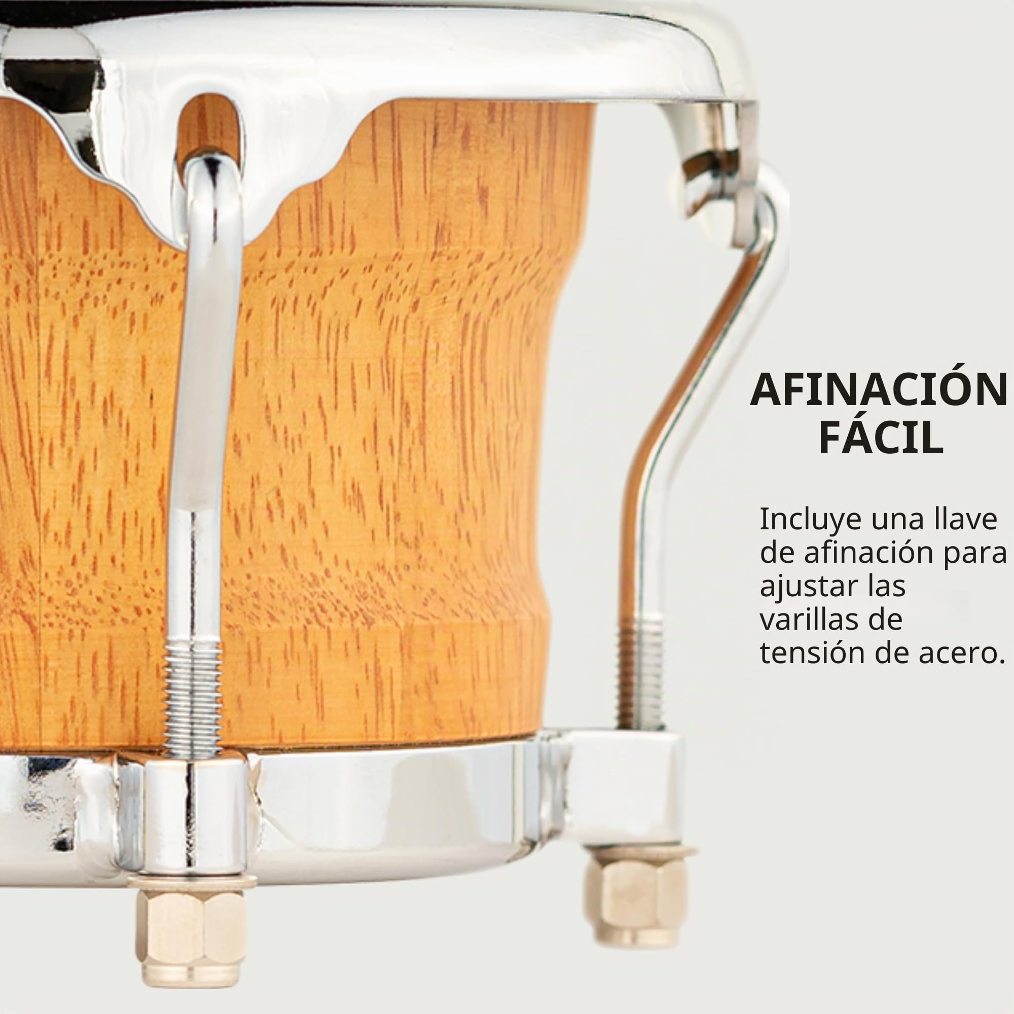 Meinl FWB100SNT-M - Mini bongó, 8.89 cm