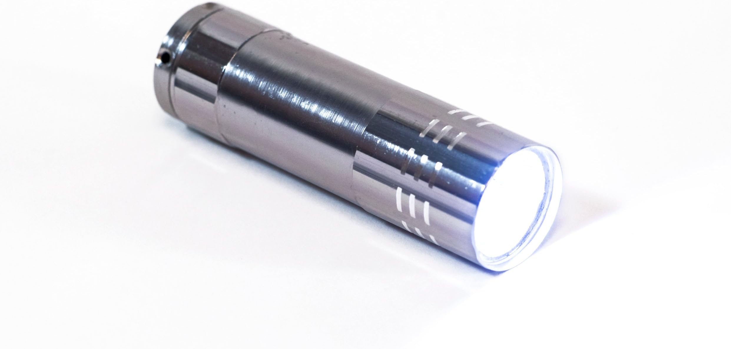 XFIL 9-LED Flashlight, Portable, Metal-Encased