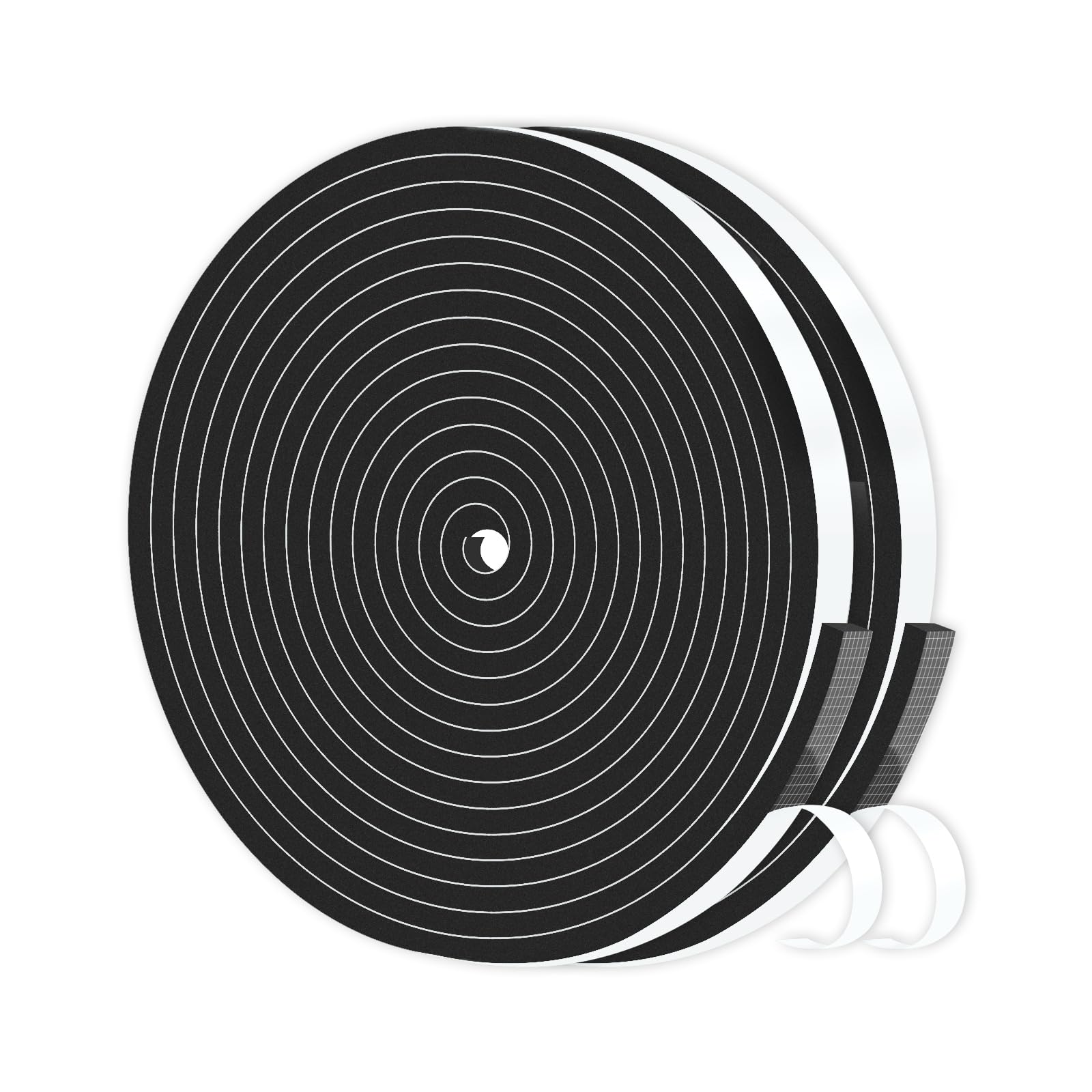 Weather Stripping Door Seal Strip for Doors,1/4 in x 1/16 in x 66Ft