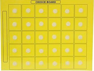 Smile4Autsim Visual Activity Choice Laminated Board with 30 1/2