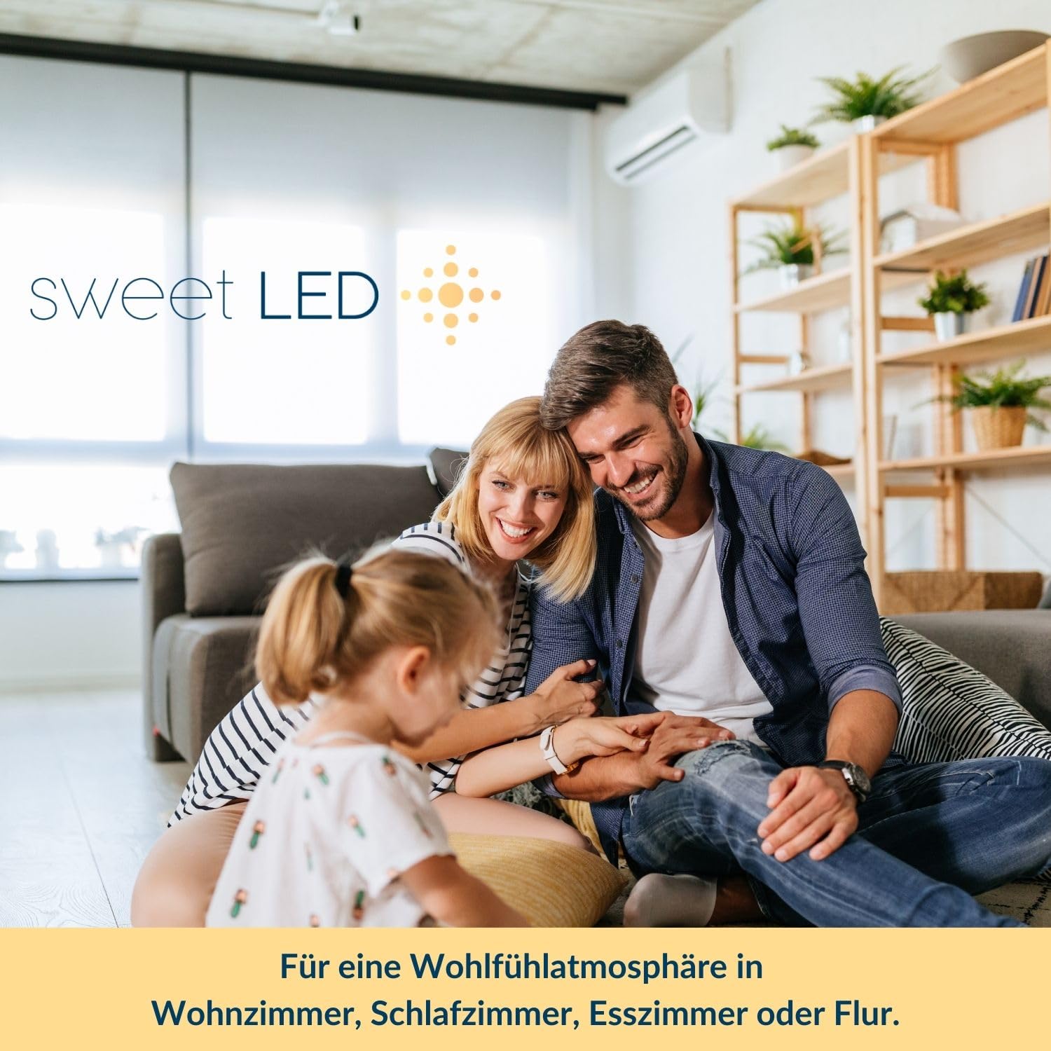 6er Set LED Aufbauspot Aluminium Gebürstet Silber Flach Ø80x50mm – 5W 3000K Warmweiß – Schwenkbar – Deckenspot Aufputz 230V – Wechselbares LED Modul