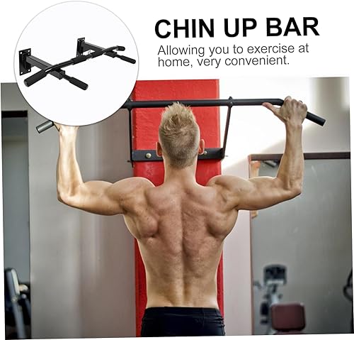 Miniatura 4 de VANZACK Barra de dominadas, bandas de ejercicio de pared, barra de dominadas, estación de fuerza al aire libre, barra de dominadas ajustable, barra