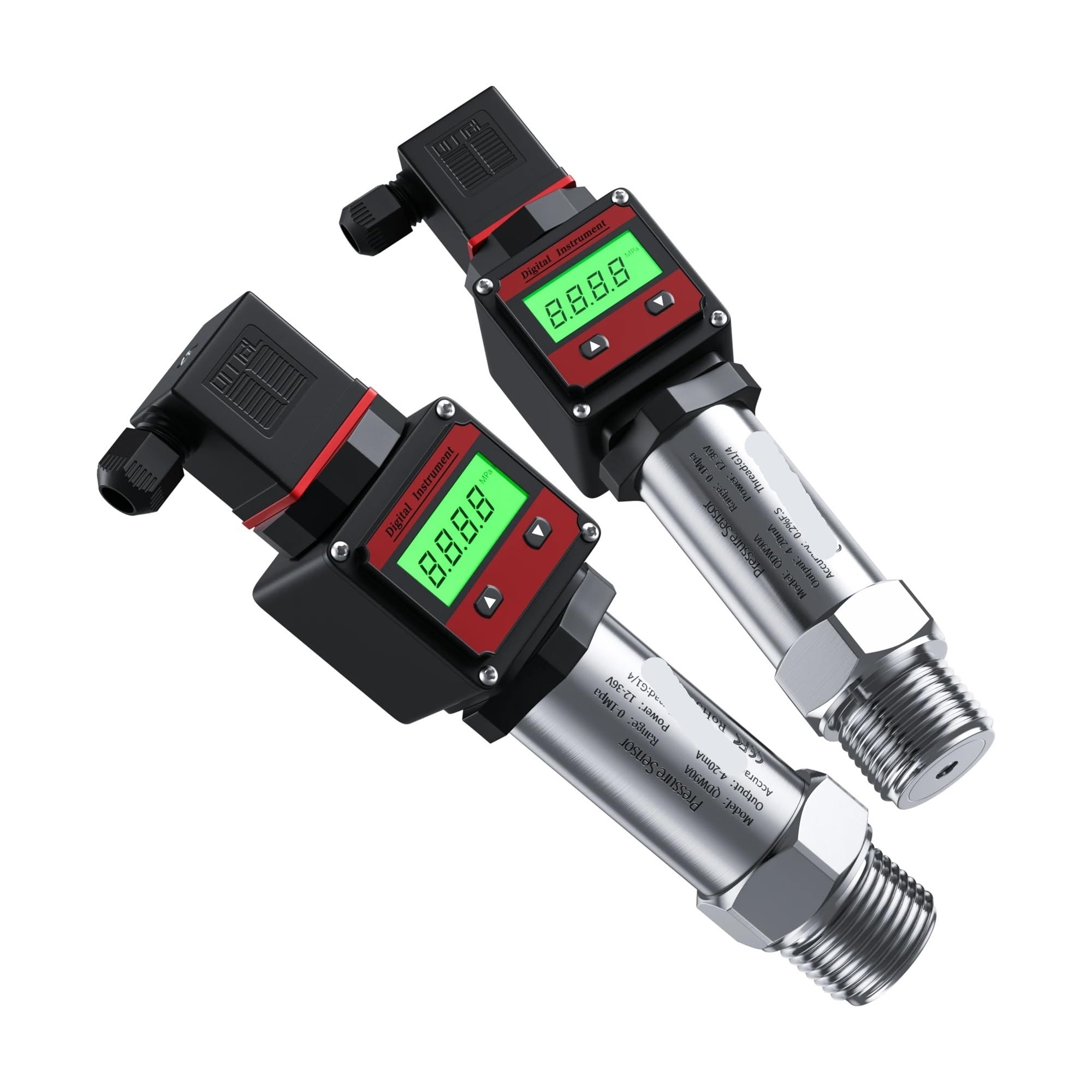 Capteur de pression numérique RS485 M20*1,5 pour mesure eau huile air 0-40Mpa