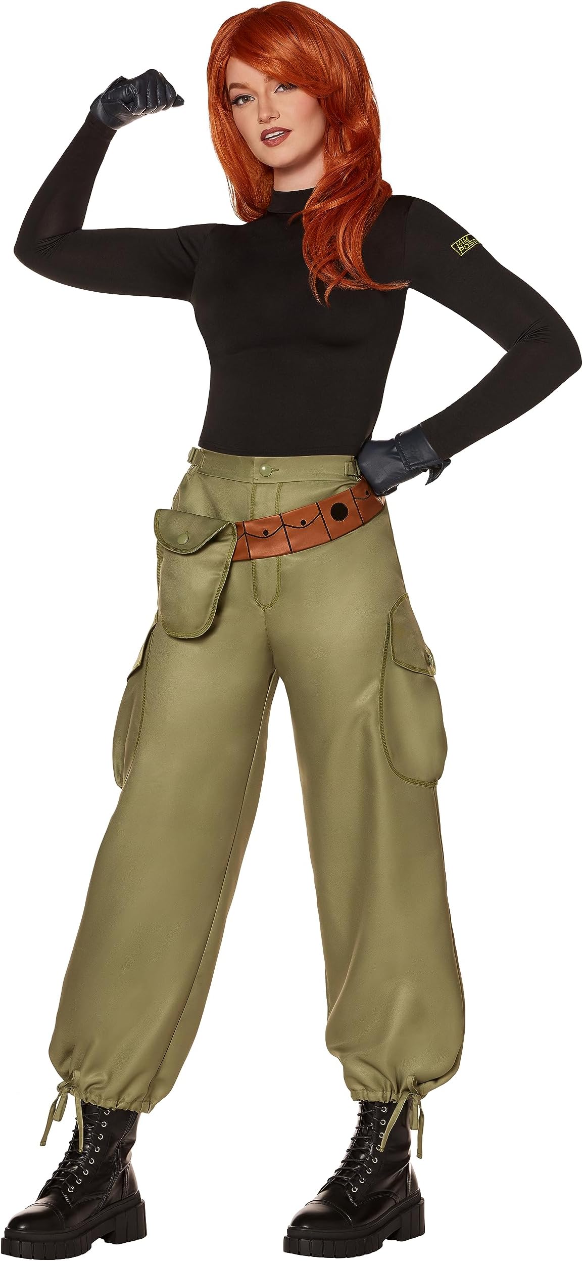 Spirit HalloweenDisney Adult Kim Possible Costume | Officially Licensed | Complete with Accessories