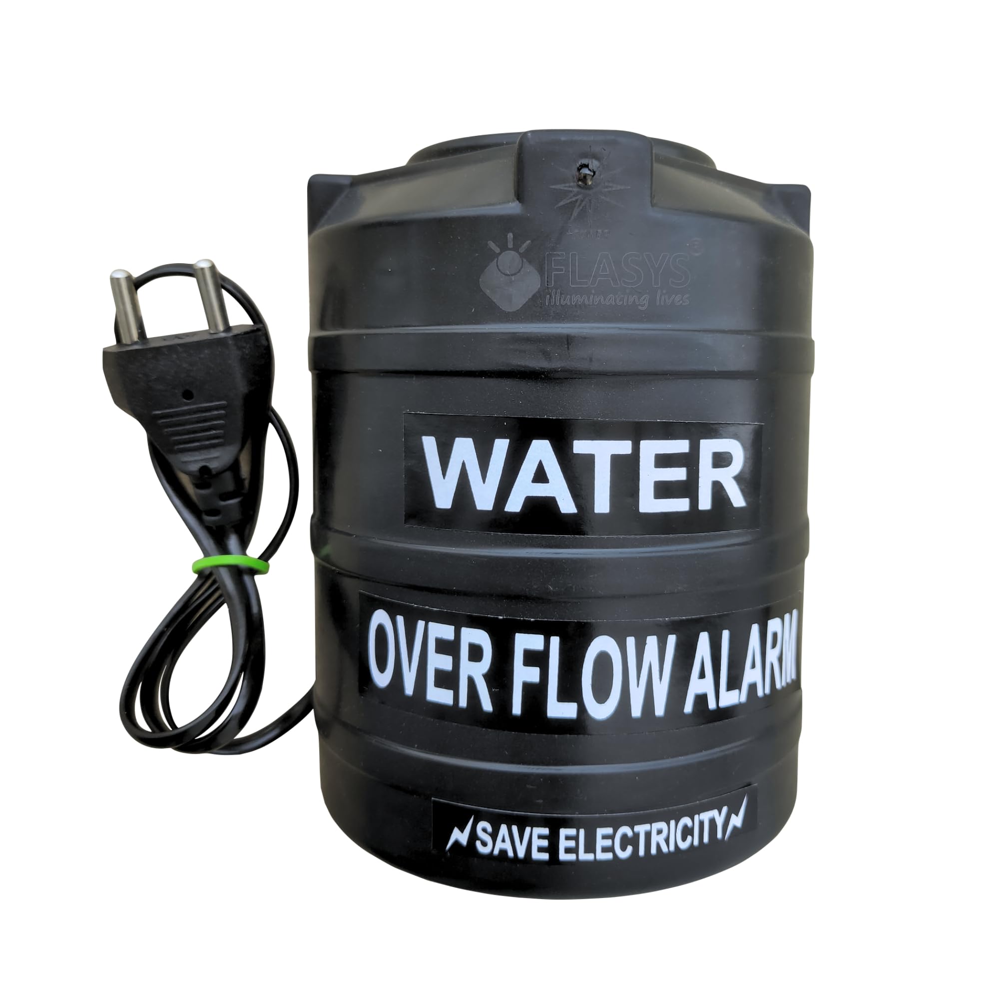 FLASYS - Water Tank Alarm Overflow Bell, Water Overflow Alarm, Water Overflow Alarm with Voice Sound, Water Alarm Overflow with Sensor, Water Tank Alarm (Black) (B0D6VLZKQS) Amazon Price History, Amazon Price Tracker