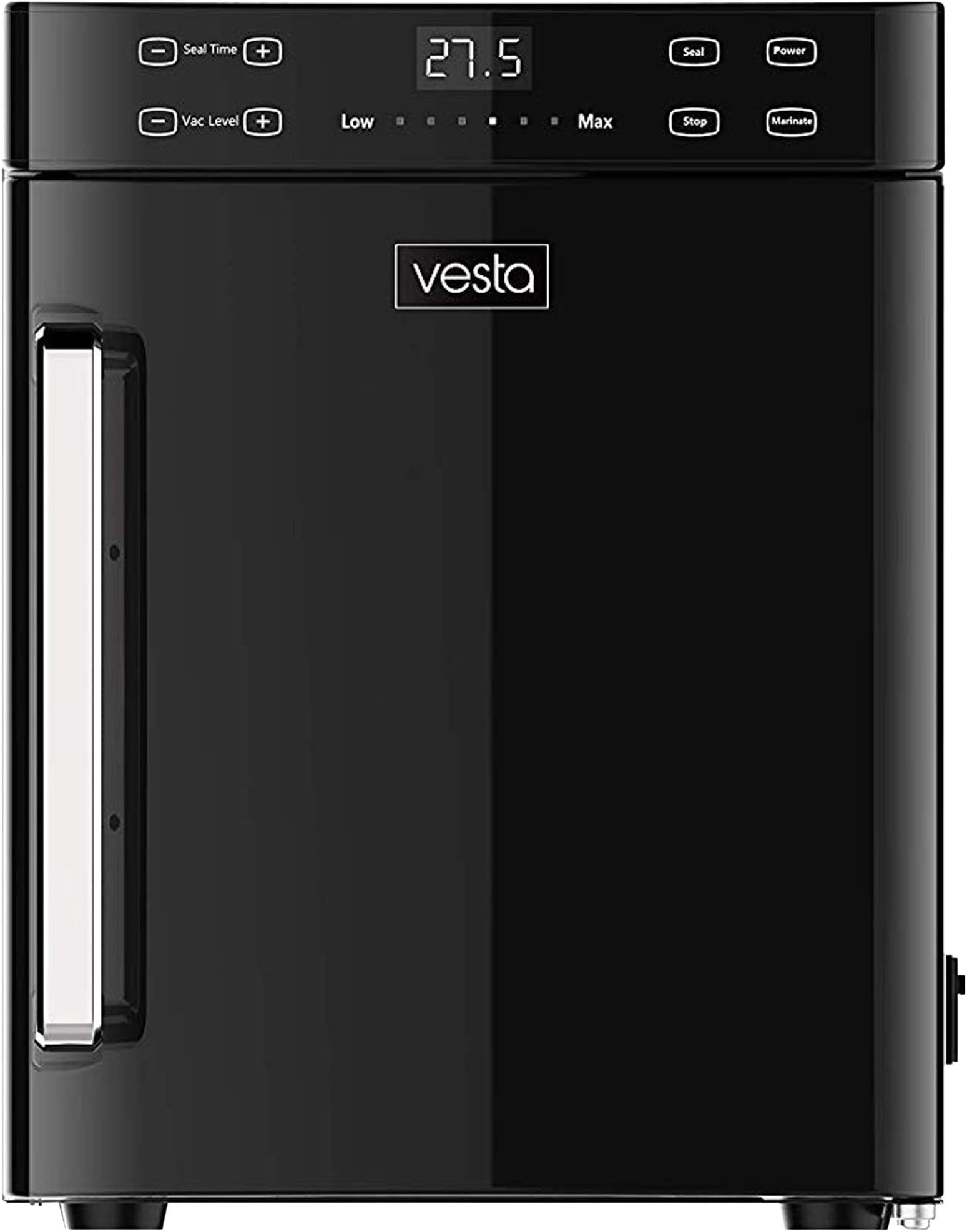 Vertical Vacuum Sealer by Vesta Precision - Vertical Vac Elite | Extends Food Freshness | Perfect for Sous Vide Cooking | Space-saving Vertical Design
