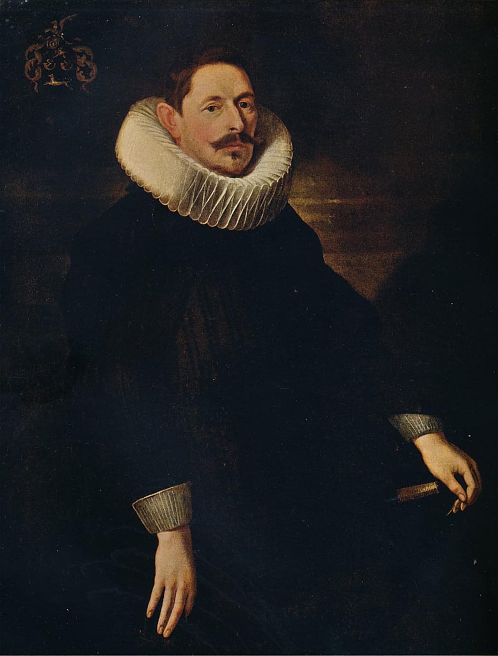 Cuadro en lienzo Alexander Triest di Van Dyck de 60x90cm para cuadros decorativos de oficina
