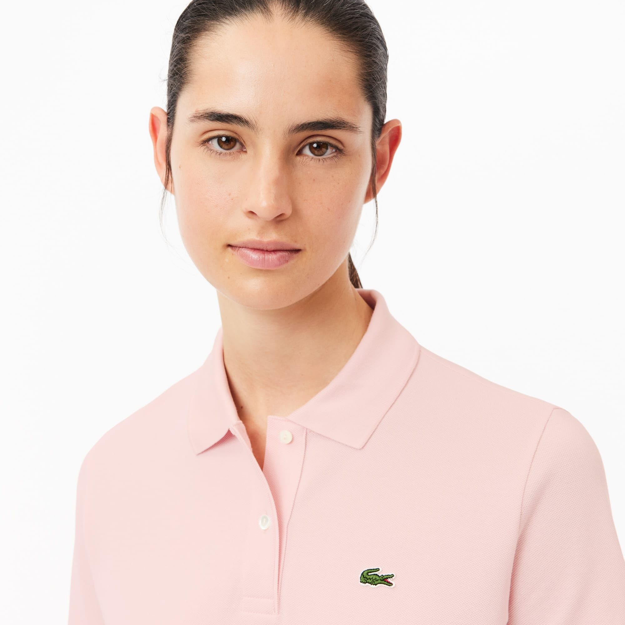 Lacoste Classic Fit Short Sleeve Soft Cotton Petit piqué Polo Polo Donna (Pacco da 1)
