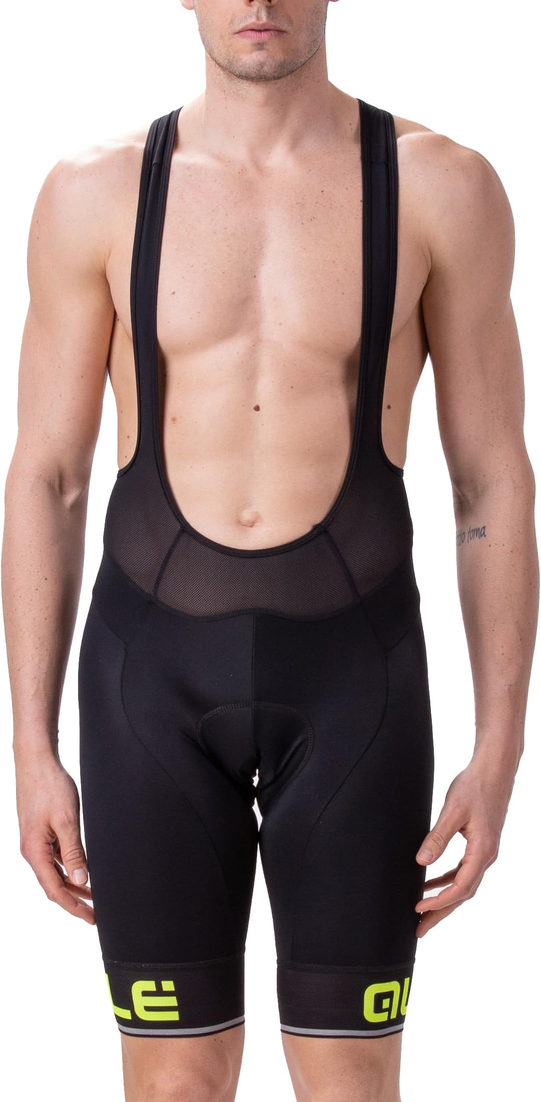 ALE'Men's Solid Corsa Bib Shorts