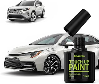 070 Blizzard Pearl Touch Up Paint for Toyota Cars, Professional Auto Touch-up Paint Scratch Repair Kit, Automotive Paints Exact Match Compatible with Camry/Corolla/RAV4/Highlander/Venza/Sienna